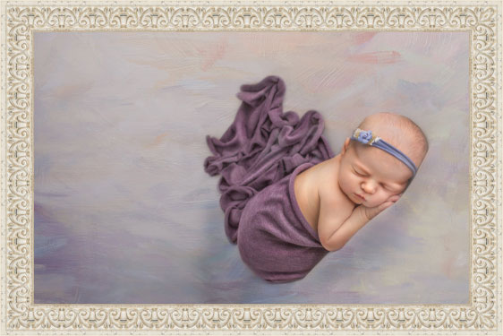fine art newborn photography - framed painting - Dallas Newborn Photographer | Little Dove Portraits - Newborn | Maternity | Baby | Family