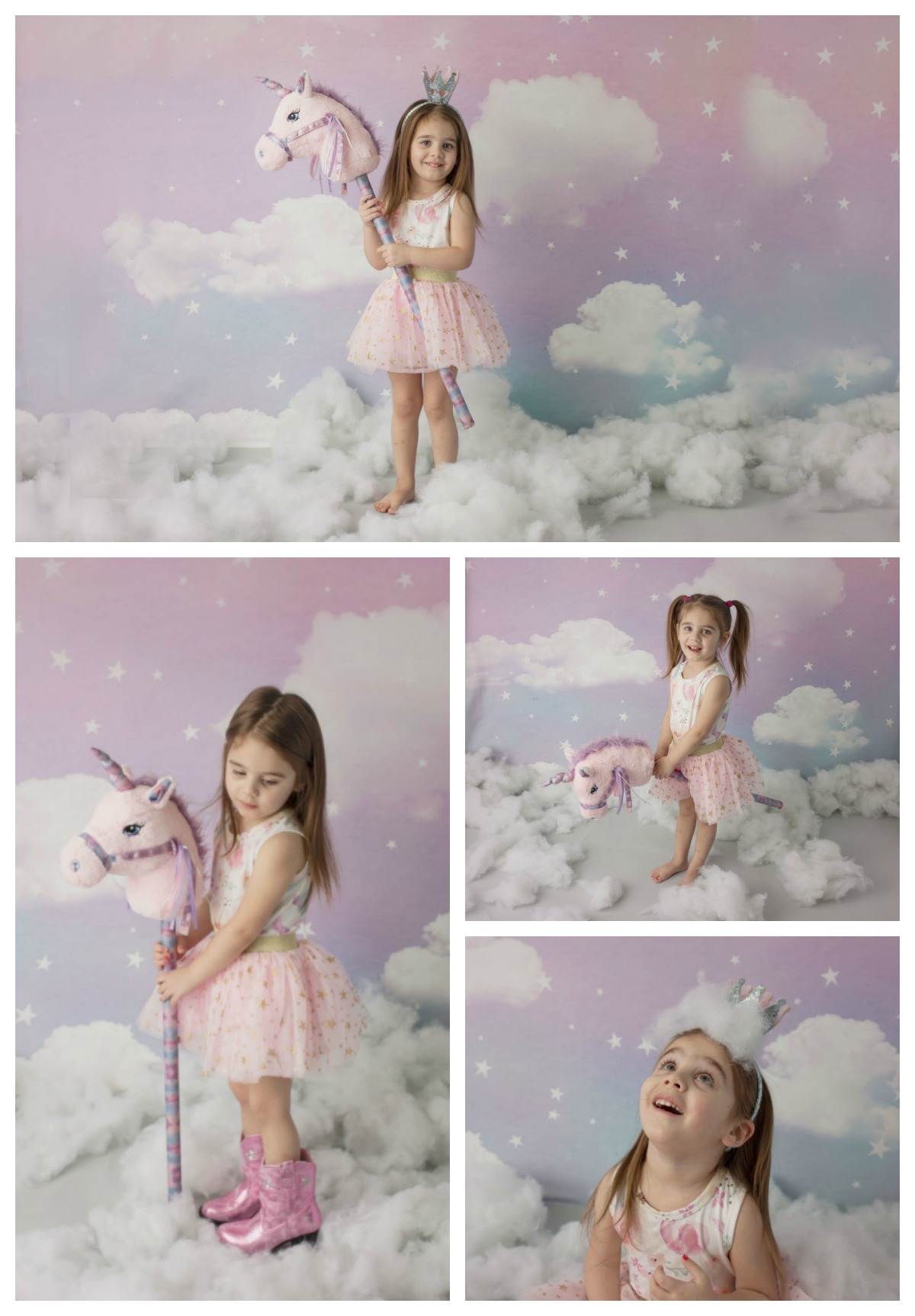 The unicorn and the princess photo shoot | Dallas Kids photographer #ldportraits #youaremyheart
