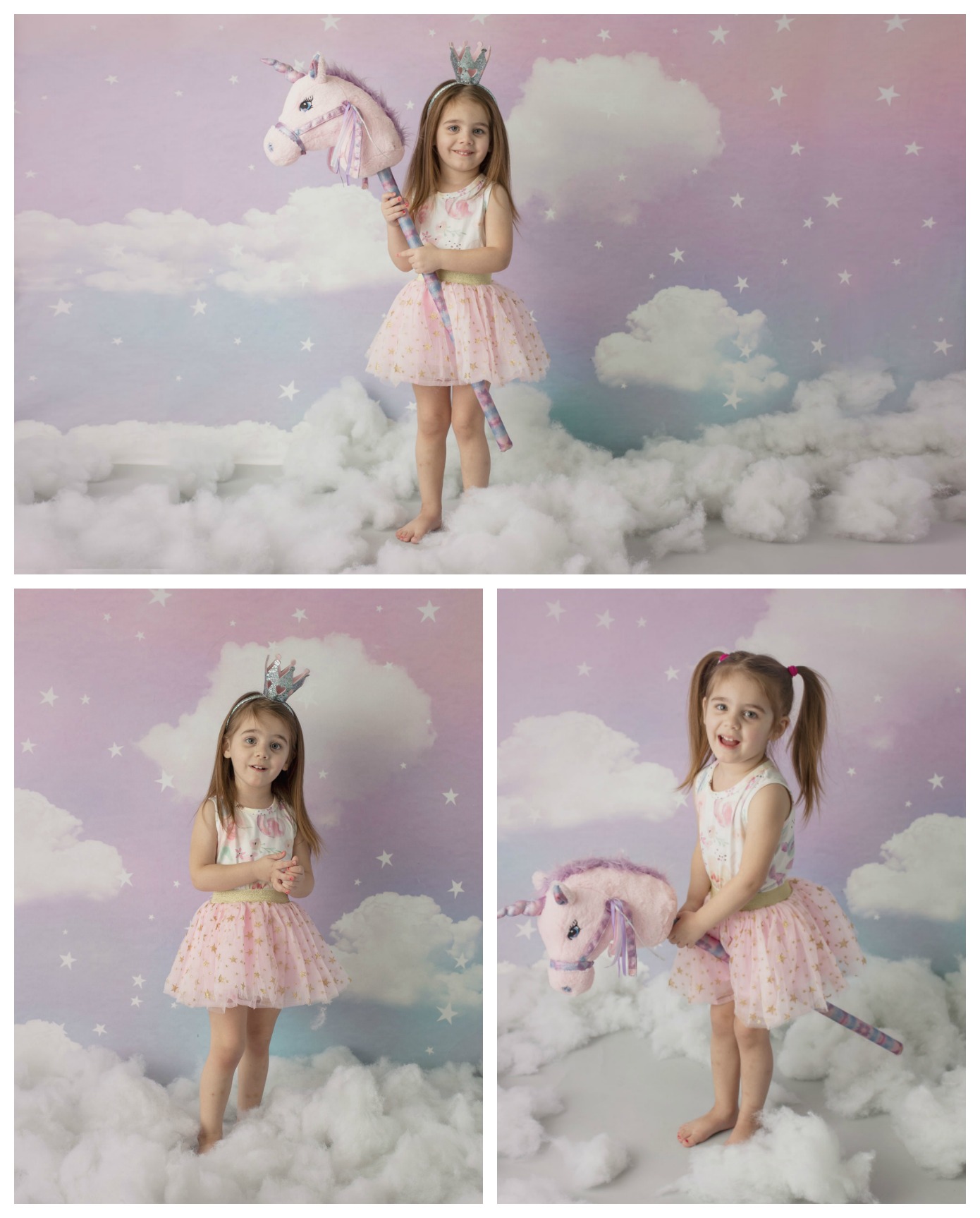 The unicorn and the princess photo shoot | Dallas Kids photographer #ldportraits #youaremyheart